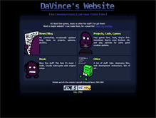 Tablet Screenshot of davince.tengudev.com